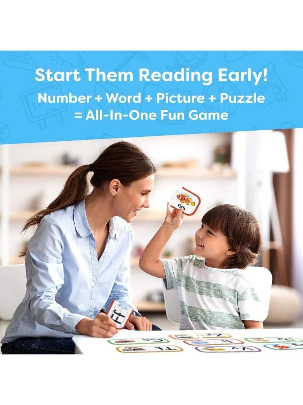 Engaging Number Puzzle Games for Kids 3-5 | 20 Sets Toddler Learning Toys